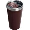 STANLEY Everyday Tumbler 20 oz | Press Fit Drink Through Lid | Beverage, Coffee, and Cocktail Cup | Insulated Stainless Steel Wine Glass | BPA-Free | Port Shimmer(Mahogany Grid)
