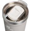 STANLEY Everyday Tumbler 20 oz | Press Fit Drink Through Lid | Beverage, Coffee, and Cocktail Cup | Insulated Stainless Steel Wine Glass | BPA-Free | Port Shimmer(Ash)
