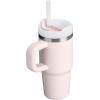 STANLEY Quencher H2.0 Tumbler with Handle and Straw 30 oz | Flowstate 3-Position Lid | Cup Holder Compatible for Travel | Insulated Stainless Steel Cup | BPA-Free | Exclusive Toasted Almond(Rose Quartz 2.0)