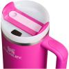 STANLEY Quencher H2.0 Tumbler with Handle and Straw 30 oz | Flowstate 3-Position Lid | Cup Holder Compatible for Travel | Insulated Stainless Steel Cup | BPA-Free | Exclusive Toasted Almond(Violet Blossom)