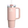 STANLEY Quencher H2.0 Tumbler with Handle and Straw 30 oz | Flowstate 3-Position Lid | Cup Holder Compatible for Travel | Insulated Stainless Steel Cup | BPA-Free | Exclusive Toasted Almond(Oasis Peach Whip Gloss)