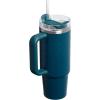 STANLEY Quencher H2.0 Tumbler with Handle and Straw 30 oz | Flowstate 3-Position Lid | Cup Holder Compatible for Travel | Insulated Stainless Steel Cup | BPA-Free | Exclusive Toasted Almond(Ponderosa Star)