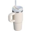 STANLEY Quencher H2.0 Tumbler with Handle and Straw 30 oz | Flowstate 3-Position Lid | Cup Holder Compatible for Travel | Insulated Stainless Steel Cup | BPA-Free | Exclusive Toasted Almond(Cream 2.0)