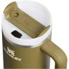 STANLEY Quencher H2.0 Tumbler with Handle and Straw 30 oz | Flowstate 3-Position Lid | Cup Holder Compatible for Travel | Insulated Stainless Steel Cup | BPA-Free | Exclusive Toasted Almond(Thyme)