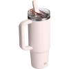 STANLEY Quencher ProTour Flip Straw Tumbler with Leakproof Lid | Built-In Straw & Handle | Cupholder Compatible for Travel | Insulated Stainless Steel Cup | BPA-Free(Rose Quartz)