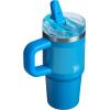 STANLEY Quencher ProTour Flip Straw Tumbler with Leakproof Lid | Built-In Straw & Handle | Cupholder Compatible for Travel | Insulated Stainless Steel Cup | BPA-Free(Azure Fade)