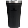 STANLEY Everyday Tumbler 20 oz | Press Fit Drink Through Lid | Beverage, Coffee, and Cocktail Cup | Insulated Stainless Steel Wine Glass | BPA-Free | Port Shimmer(Black 2.0)