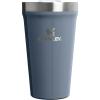 STANLEY Everyday Tumbler 20 oz | Press Fit Drink Through Lid | Beverage, Coffee, and Cocktail Cup | Insulated Stainless Steel Wine Glass | BPA-Free | Port Shimmer(Tempest Gloss)