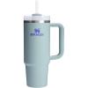 STANLEY Quencher H2.0 Tumbler with Handle and Straw 30 oz | Flowstate 3-Position Lid | Cup Holder Compatible for Travel | Insulated Stainless Steel Cup | BPA-Free | Exclusive Toasted Almond(Exclusive Blue Cactus)