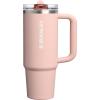 STANLEY Quencher ProTour Flip Straw Tumbler with Leakproof Lid | Built-In Straw & Handle | Cupholder Compatible for Travel | Insulated Stainless Steel Cup | BPA-Free(Oasis Peach Whip Gloss)