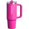 STANLEY Quencher ProTour Flip Straw Tumbler with Leakproof Lid | Built-In Straw & Handle | Cupholder Compatible for Travel | Insulated Stainless Steel Cup | BPA-Free(Violet Blossom)