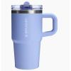 STANLEY Quencher ProTour Flip Straw Tumbler with Leakproof Lid | Built-In Straw & Handle | Cupholder Compatible for Travel | Insulated Stainless Steel Cup | BPA-Free(Hydrangea)