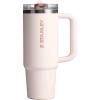 STANLEY Quencher ProTour Flip Straw Tumbler with Leakproof Lid | Built-In Straw & Handle | Cupholder Compatible for Travel | Insulated Stainless Steel Cup | BPA-Free(Rose Quartz)