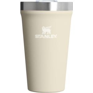STANLEY Everyday Tumbler 20 oz | Press Fit Drink Through Lid | Beverage, Coffee, and Cocktail Cup | Insulated Stainless Steel Wine Glass | BPA-Free | Port Shimmer(Toasted Almond)