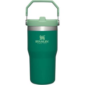 STANLEY IceFlow 2.0 Flip Straw Tumbler with Handle 30 oz | Twist On Lid and Flip Up Straw | Leak Resistant Water Bottle | Insulated Stainless Steel | BPA-Free | Exclusive Toasted Almond(Alpine)