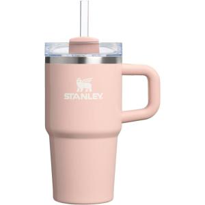 STANLEY Quencher H2.0 Tumbler with Handle and Straw 30 oz | Flowstate 3-Position Lid | Cup Holder Compatible for Travel | Insulated Stainless Steel Cup | BPA-Free | Exclusive Toasted Almond(Oasis Peach Whip Gloss)
