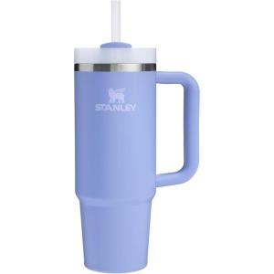 STANLEY Quencher H2.0 Tumbler with Handle and Straw 30 oz | Flowstate 3-Position Lid | Cup Holder Compatible for Travel | Insulated Stainless Steel Cup | BPA-Free | Exclusive Toasted Almond(Hydrangea)