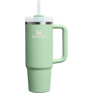 STANLEY Quencher H2.0 Tumbler with Handle and Straw 30 oz | Flowstate 3-Position Lid | Cup Holder Compatible for Travel | Insulated Stainless Steel Cup | BPA-Free | Exclusive Toasted Almond(Pistachio)
