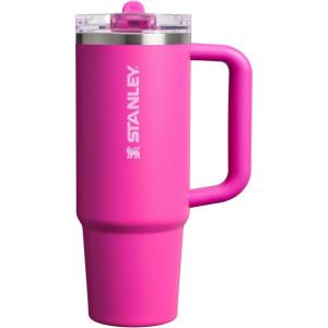 STANLEY Quencher ProTour Flip Straw Tumbler with Leakproof Lid | Built-In Straw & Handle | Cupholder Compatible for Travel | Insulated Stainless Steel Cup | BPA-Free(Violet Blossom)