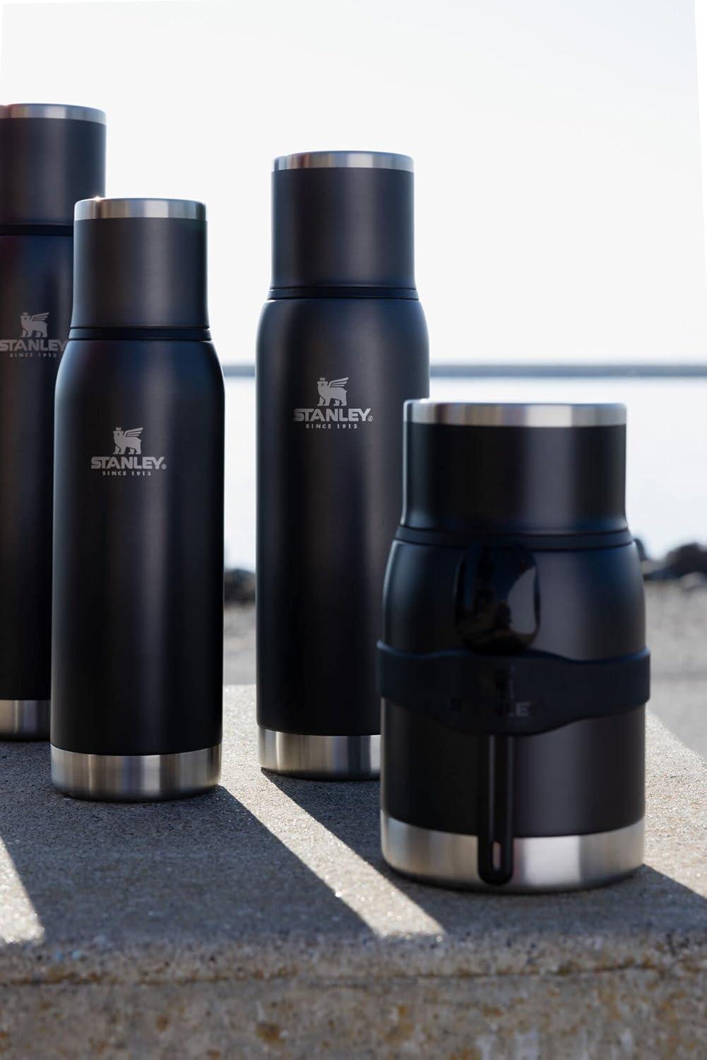 imageStanley Adventure ToGo Food Jar Vacuum Insulated Thermos Food Container Wide Mouth Screw On Lid Packable for Travel Stainless Steel with Leakproof Lid BPAFreePolar