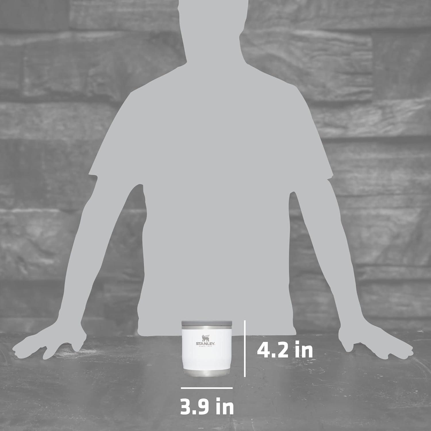 imageStanley Adventure ToGo Food Jar Vacuum Insulated Thermos Food Container Wide Mouth Screw On Lid Packable for Travel Stainless Steel with Leakproof Lid BPAFreePolar