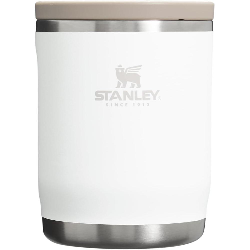 imageStanley Adventure ToGo Food Jar  Vacuum Insulated Thermos Food Container  Wide Mouth Screw On Lid  Packable for Travel  Stainless Steel with Leakproof Lid  BPAFreeFrost