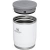 Stanley Adventure To-Go Food Jar | Vacuum Insulated Thermos Food Container | Wide Mouth Screw On Lid | Packable for Travel | Stainless Steel with Leakproof Lid | BPA-Free(Polar)