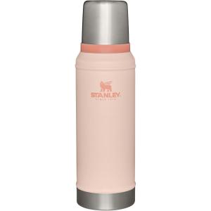 Stanley Classic Legendary Vacuum Bottle 20 oz | Wide Mouth with Leakproof Cup Lid | Keep Drinks Hot or Cold | Packable for Travel | Insulated Stainless Steel Thermos | BPA-Free | Hammertone Green(Limestone)