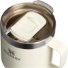 STANLEY Everyday Camp Mug | Drink Through Lid | Cup for Coffee, Tea and Drinks | Insulated Stainless Steel Coffee Mug | BPA-Free(Cream Gloss)