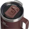 STANLEY Everyday Camp Mug | Drink Through Lid | Cup for Coffee, Tea and Drinks | Insulated Stainless Steel Coffee Mug | BPA-Free(Mahogany Gloss)
