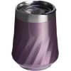 STANLEY Reserve Wine Tumbler | 11 oz Stainless Steel Travel Mug For Wine, Cocktails, Soda | Keeps Drinks Cold for Hours | BPA-Free | Exclusive Toasted Almond(Wisteria Shine)