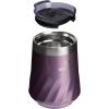 STANLEY Reserve Wine Tumbler | 11 oz Stainless Steel Travel Mug For Wine, Cocktails, Soda | Keeps Drinks Cold for Hours | BPA-Free | Exclusive Toasted Almond(Wisteria Shine)