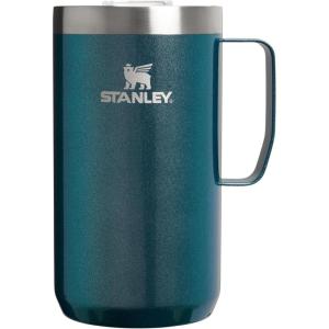 STANLEY Everyday Camp Mug | Drink Through Lid | Cup for Coffee, Tea and Drinks | Insulated Stainless Steel Coffee Mug | BPA-Free(Ponderosa Shimmer)