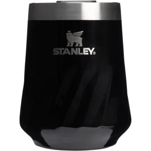 STANLEY Reserve Wine Tumbler | 11 oz Stainless Steel Travel Mug For Wine, Cocktails, Soda | Keeps Drinks Cold for Hours | BPA-Free | Exclusive Toasted Almond(Black Gloss)