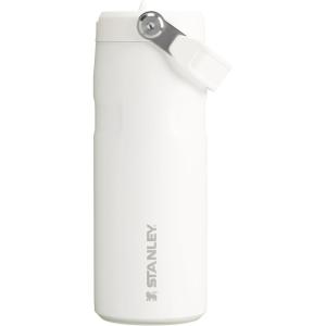 Stanley IceFlow Flip Straw 2.0 Water Bottle 24 oz | Built-In Straw for Travel and Sports | Lightweight and Leak Resistant | Insulated Stainless Steel | BPA-Free | Sienna(Frost)