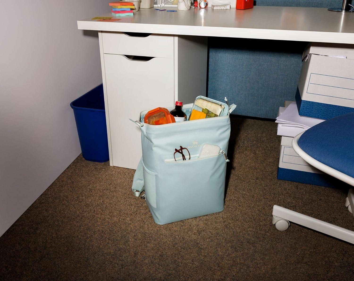 imageStanley All Day Madeleine Backpack Soft Cooler 20 Can Cooler with Handle and Shoulder Straps Insulated Travel Bag with Zipper BPAFreeLilac