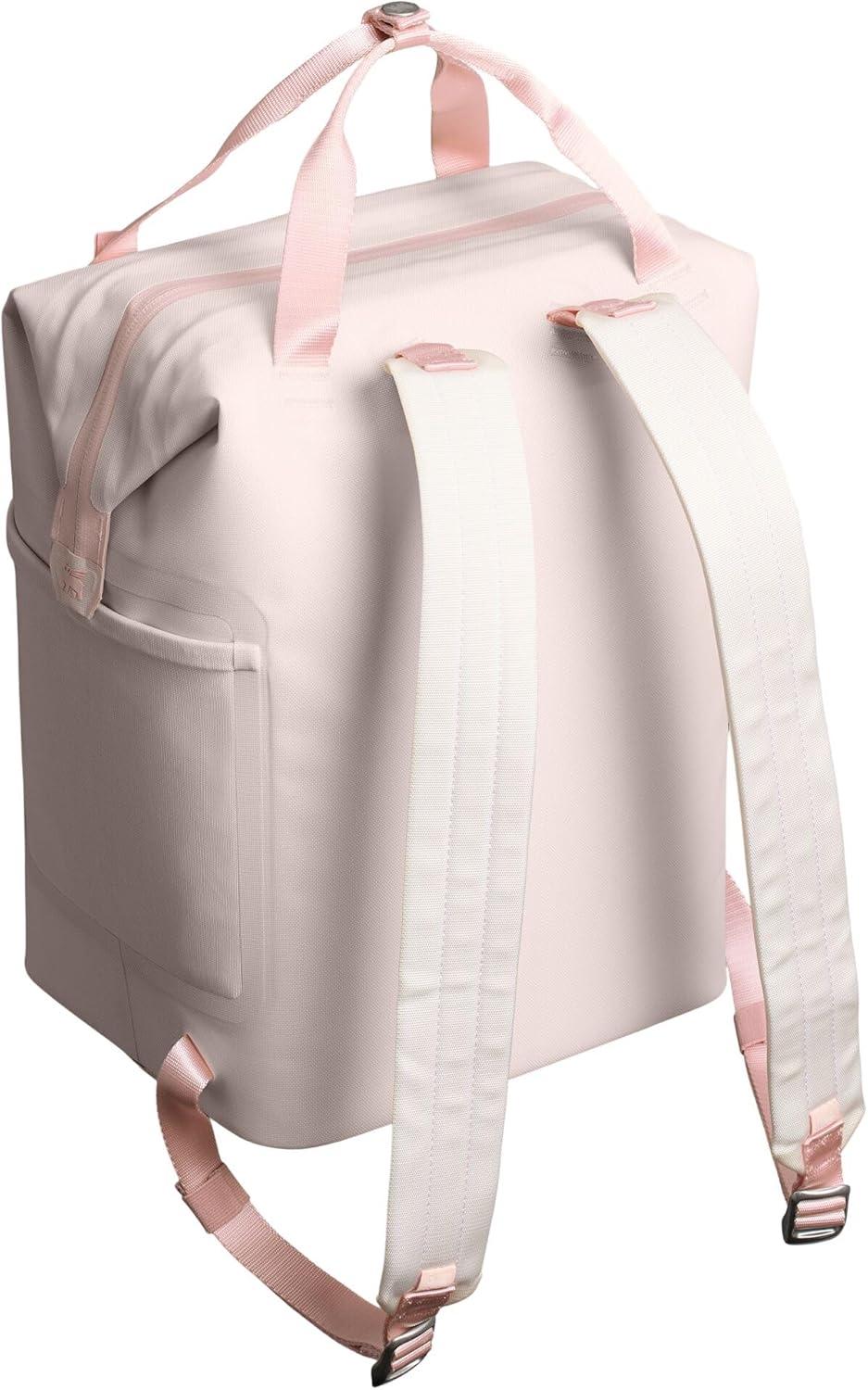 imageStanley All Day Madeleine Backpack Soft Cooler 20 Can Cooler with Handle and Shoulder Straps Insulated Travel Bag with Zipper BPAFreeRose Quartz