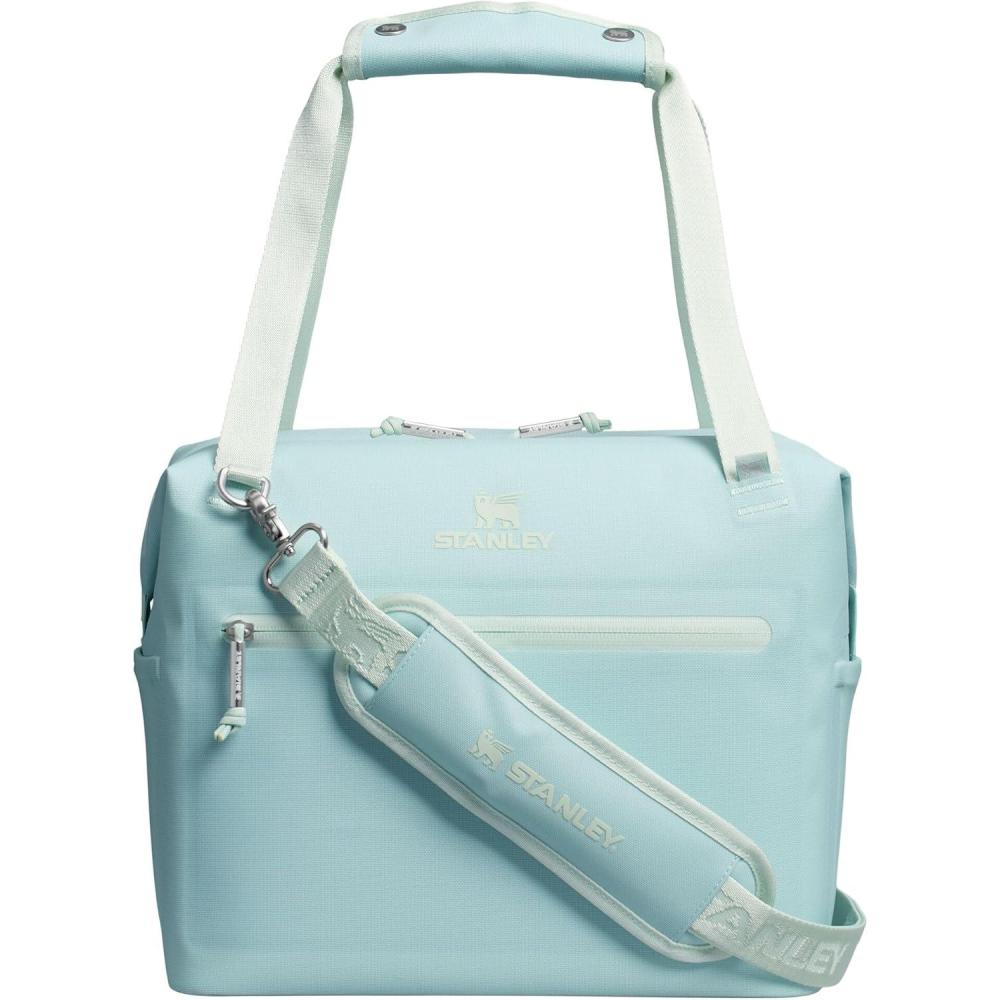 imageStanley All Day Julienne Soft Cooler Bag and Lunch Box  Insulated Travel Bag with Zipper  BPAFreeSeafoam