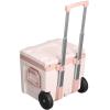 Stanley Adventure Easy-Carry Wheeled Cooler 50qt Rose Quartz
