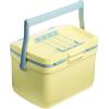 Stanley Adventure Outdoor Cooler 30 qt | Heavy Duty Outdoor Camping Cooler with Easy Carry Side Handles | 4 Days Cooling Ice Chest for 40 Cans | Flat Top Doubles as Seat | BPA-Free | Pool(Pomelo)