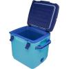 Stanley Adventure Outdoor Cooler 30 qt | Heavy Duty Outdoor Camping Cooler with Easy Carry Side Handles | 4 Days Cooling Ice Chest for 40 Cans | Flat Top Doubles as Seat | BPA-Free | Pool(Pool)