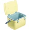 Stanley Adventure Outdoor Cooler 30 qt | Heavy Duty Outdoor Camping Cooler with Easy Carry Side Handles | 4 Days Cooling Ice Chest for 40 Cans | Flat Top Doubles as Seat | BPA-Free | Pool(Pomelo)