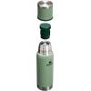 Stanley Adventure to Go Insulated Travel Tumbler – 17 OZ – Leak-Resistant Stainless Steel Insulated Bottle with Insulated Cup Lid and Splash-Free Stopper, Hammertone Green, 10-10816-001