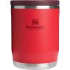Stanley Adventure To-Go Food Jar | Vacuum Insulated Thermos Food Container | Wide Mouth Screw On Lid | Packable for Travel | Stainless Steel with Leakproof Lid | BPA-Free(Chili Red)