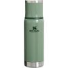 Stanley Adventure to Go Insulated Travel Tumbler – 17 OZ – Leak-Resistant Stainless Steel Insulated Bottle with Insulated Cup Lid and Splash-Free Stopper, Hammertone Green, 10-10816-001