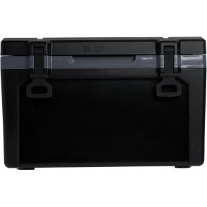 Stanley Adventure Outdoor Cooler 30 qt | Heavy Duty Outdoor Camping Cooler with Easy Carry Side Handles | 4 Days Cooling Ice Chest for 40 Cans | Flat Top Doubles as Seat | BPA-Free | Pool(Black 2.0)