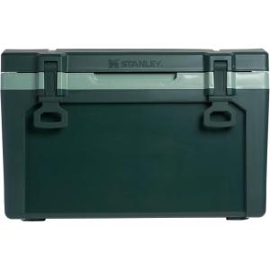 Stanley Adventure Outdoor Cooler 30 qt | Heavy Duty Outdoor Camping Cooler with Easy Carry Side Handles | 4 Days Cooling Ice Chest for 40 Cans | Flat Top Doubles as Seat | BPA-Free | Pool(Sycamore)