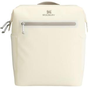 Stanley All Day Madeleine Backpack Soft Cooler 20 Can Cooler with Handle and Shoulder Straps Insulated Travel Bag with Zipper BPA-Free(Cream)