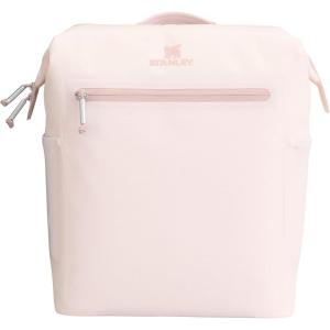 Stanley All Day Madeleine Backpack Soft Cooler 20 Can Cooler with Handle and Shoulder Straps Insulated Travel Bag with Zipper BPA-Free(Rose Quartz)