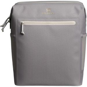 Stanley All Day Madeleine Backpack Soft Cooler 20 Can Cooler with Handle and Shoulder Straps Insulated Travel Bag with Zipper BPA-Free(Stone)